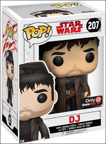 POP! Star Wars figure 207 DJ GameStop Exclusive