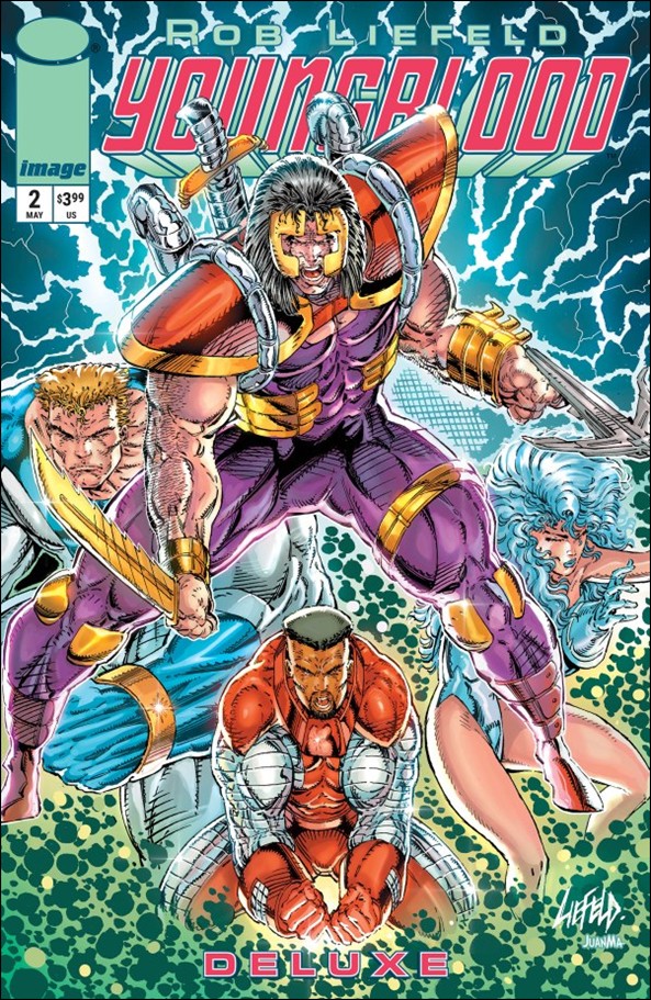 Youngblood Deluxe issue 2 Rob Liefeld Cover