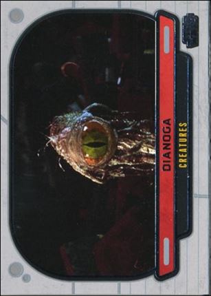 Star Wars Galactic Files (Base Set) card 309 Dianoga Creatures