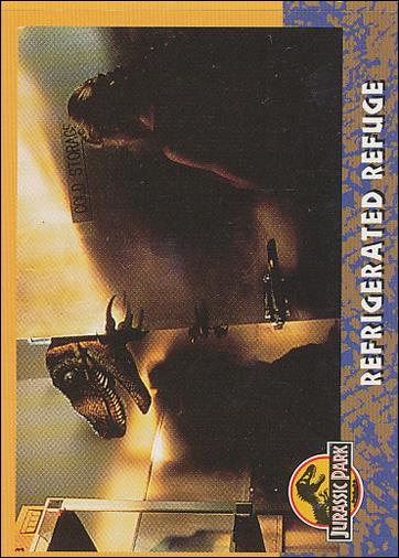 Jurassic Park (Base Set) card 60 Refrigerated Refuge