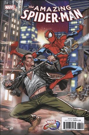 Amazing Spider-Man (2015) issue 31-B Will Sliney Marvel vs Capcom Cover