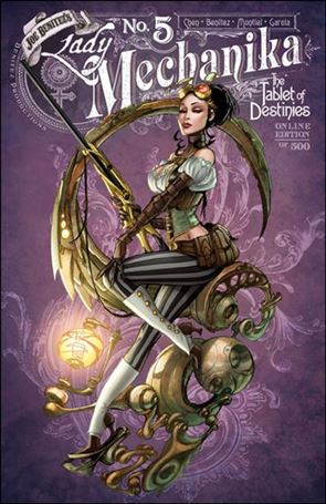 Lady Mechanika: The Tablet of Destinies issue 5-D Joe Benitez  Online Exclusive Cover 1/500