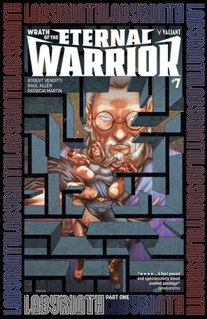 Wrath of the Eternal Warrior issue 7-B Pere Perez Cover