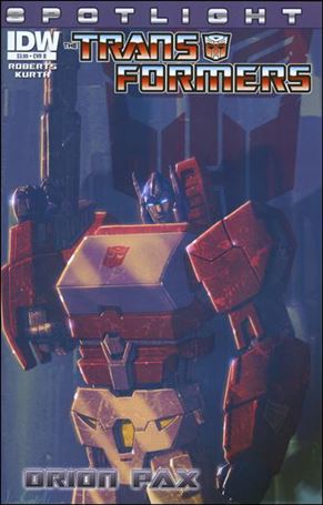 Transformers Spotlight: Orion Pax issue nn-B Livio Ramondelli Cover