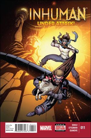 Inhuman issue 11 Ryan Stegman Cover