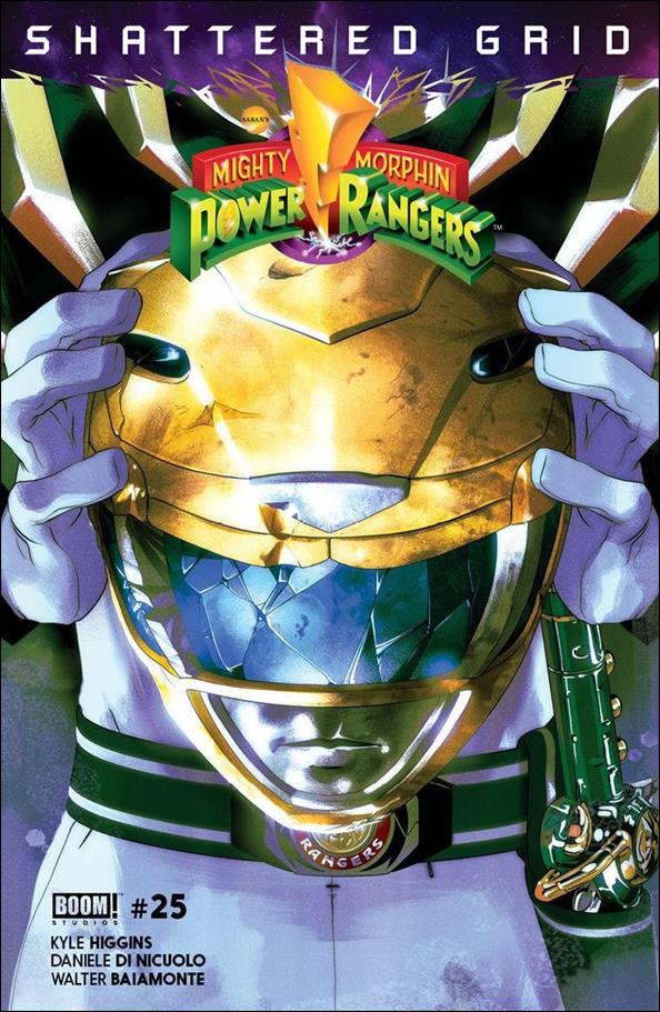 Mighty Morphin Power Rangers issue 25-C Goni Montes "Yellow Ranger" Cover