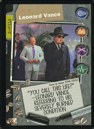 X-Files: Premiere Edition (Base Set) card XF96-0143v1 Leonard Vance
