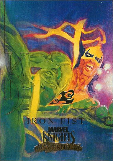 2008 Marvel Masterpieces: Series 3 (Marvel Knights Subset) card MK6 Iron Fist