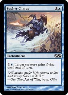 Magic the Gathering: 2014 Core Set (Base Set) card 82 Zephyr Charge
