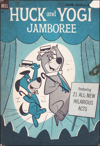 Huck and Yogi Jamboree issue 1 Cardboard Cover