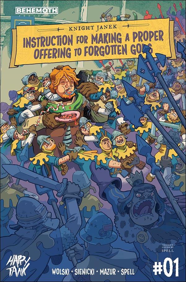 Knight Janek issue 1-D Spell 1:10 Cover