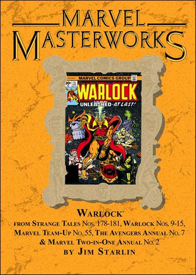 Marvel Masterworks: Warlock issue 2-B Marble Dust Jacket Vol 119