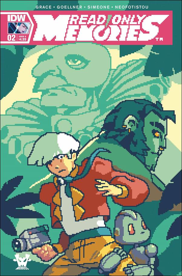 Read Only Memories issue 2-B Christina-Antoinette Neofotistou Cover