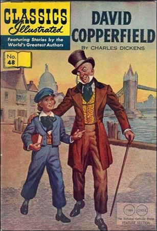 Classic Comics/Classics Illustrated issue 48-O HRN 166 - Twin Circle Edition / Cardstock Cover
