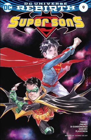 Super Sons issue 9-B Dustin Nguyen Cover
