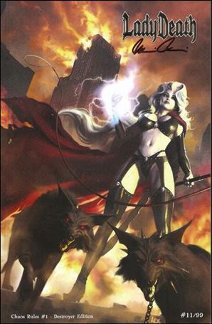 Lady Death: Chaos Rules (2015) issue 1-S Destroyer Edition 1/99