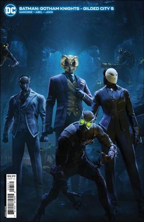Batman: Gotham Knights – Gilded City issue 5-C Video Game Cardstock Cover