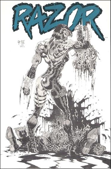Razor (1991) issue 4-B Platinum Edition 1/2000