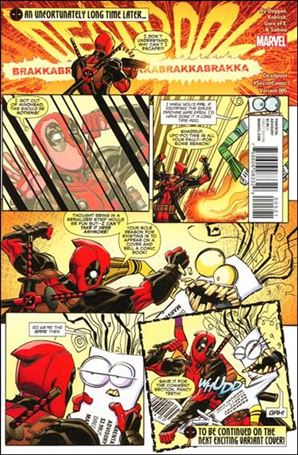 Deadpool (2016) issue 5-B Scott Koblish Secret Comic Cover