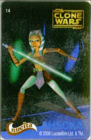 Star Wars The Clone Wars Nucita Motion Cards (Promo) card 14 Ahsoka