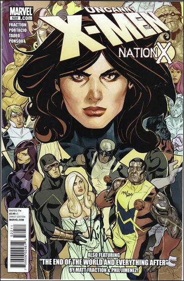 Uncanny X-Men (1981) issue 522-C DF Dodson Cover (Signed by Whilce Portacio) 1/200