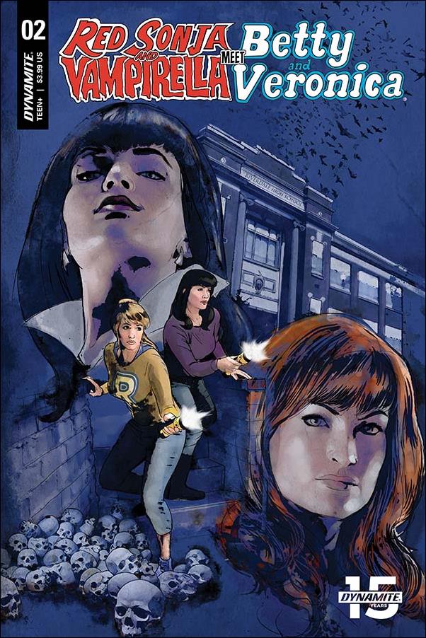 Red Sonja and Vampirella Meet Betty and Veronica issue 2-E Cat Staggs Cover