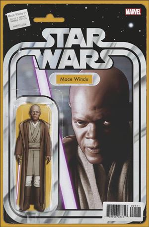 Star Wars: Mace Windu issue 5-B John Tyler Christopher Action Figure Cover