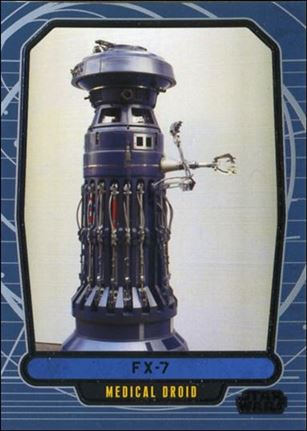 Star Wars Galactic Files (Base Set) card 151 FX-7 Medical Droid