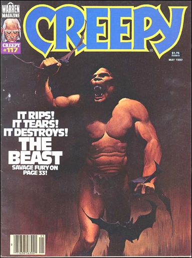 Creepy issue 117 Ken Kelly Cover