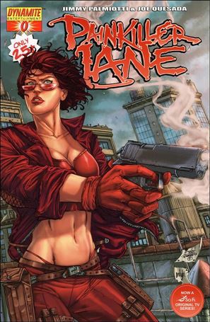 Painkiller Jane (2007) issue 0-B Joe Prado Cover