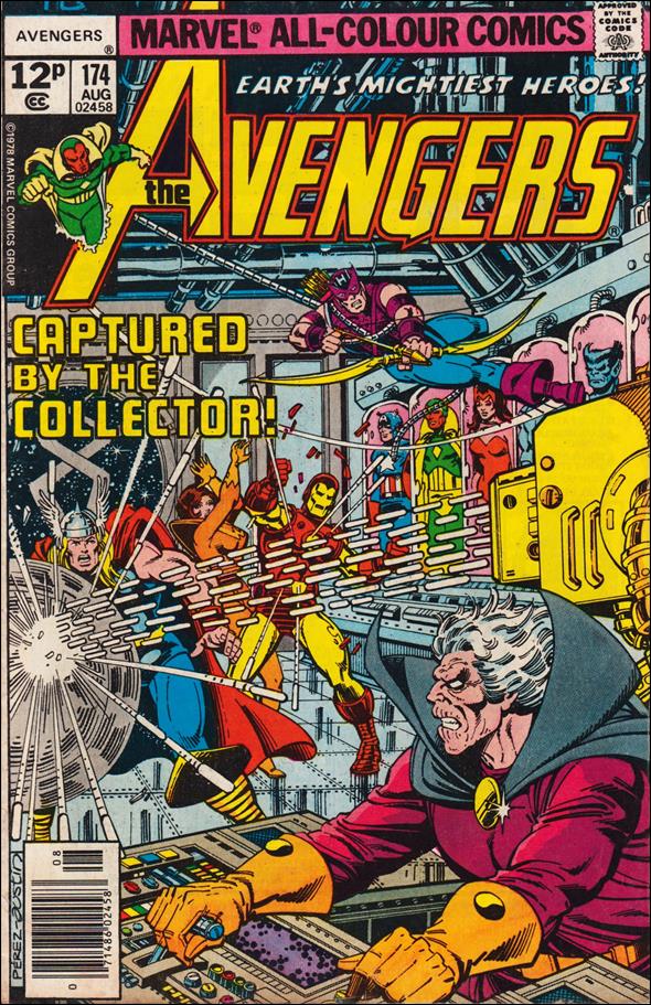 Avengers (1963) issue 174-B UK Price Cover