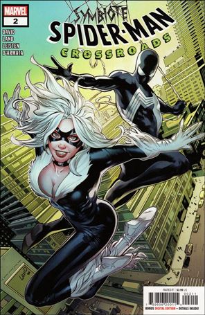 Symbiote Spider-Man: Crossroads issue 2 Greg Land Cover