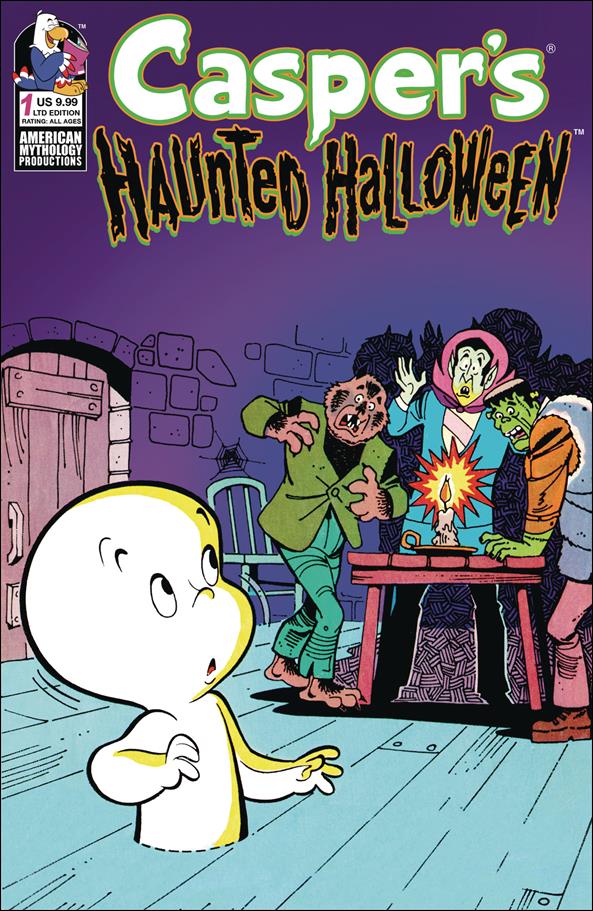 Casper's Haunted Halloween issue 1-B Retro Animation Cover