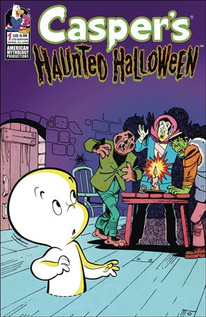 Casper's Haunted Halloween issue 1-B Retro Animation Cover
