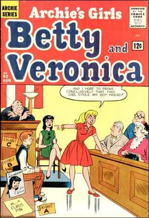 Archie's Girls Betty & Veronica issue 92