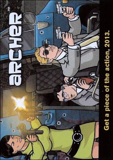 Archer (Promo) card P1 Get a piece of the action, 2013