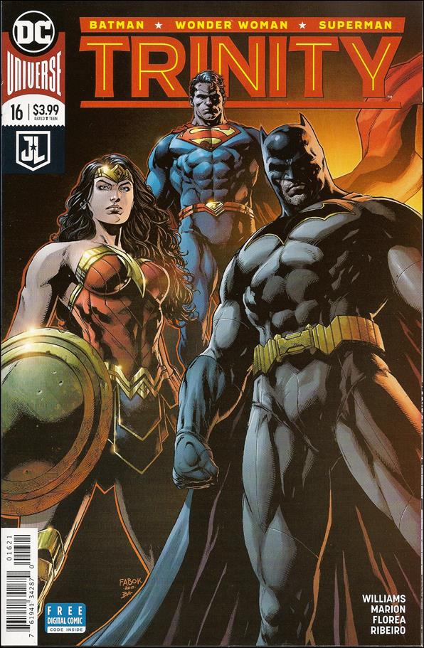 Trinity (2016) issue 16-B Jason Fabok Cover