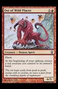 Magic the Gathering: Saviors of Kamigawa (Base Set) card 108 Oni of Wild Places