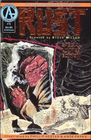 Rust (1992) issue 1-B Copper Foil Edition