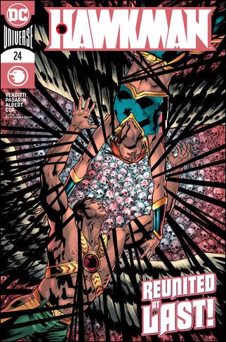 Hawkman (2018) issue 24 Bryan Hitch Cover