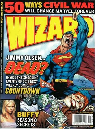 Wizard: The Magazine of Comics, Entertainment and Pop Culture issue 186-C Superman Cover