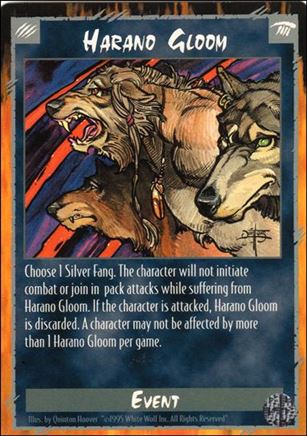 Rage Limited (Base Set) card 123 Harano Gloom 