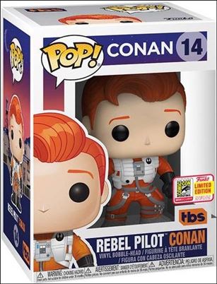 POP! Conan figure 14 Rebel Pilot Conan SDCC 2018