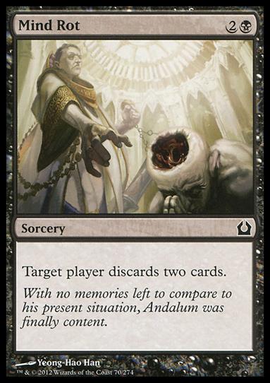 Magic the Gathering: Return to Ravnica (Base Set) card 70 Mind Rot