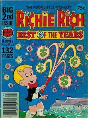 Richie Rich Best of the Years issue 2 Digest Sized