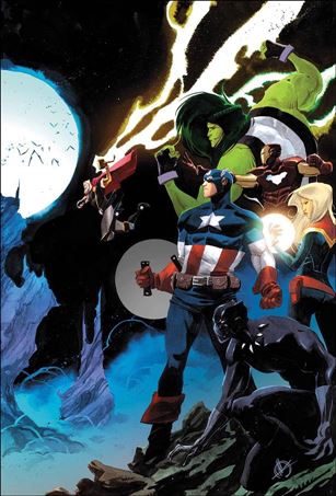 Avengers (2018/07) issue 14-C Matteo Scalera Wraparound Cover