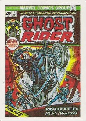 Marvel Super Heroes First Issue Covers (Base Set) card 7 Ghost Rider