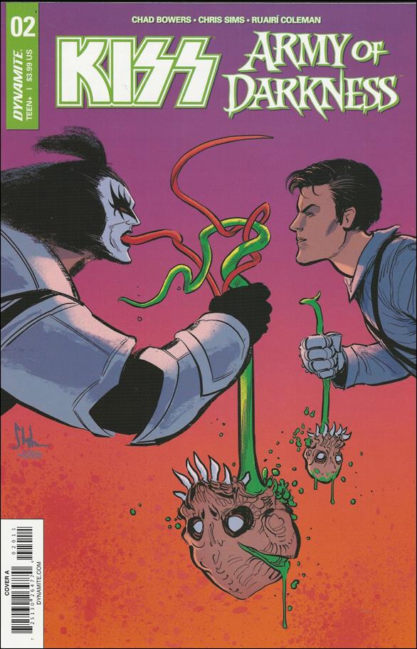 KISS / Army of Darkness issue 2 Kyle Strahm Cover