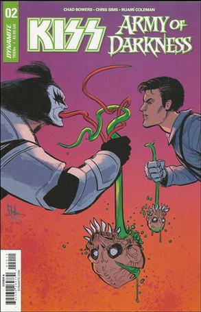 KISS / Army of Darkness issue 2 Kyle Strahm Cover