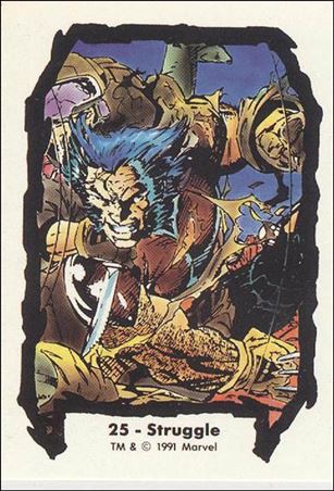 Jim Lee Series II (Base Set) card 25 Struggle
